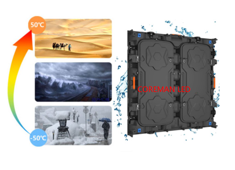 Seamless connection of high-precision outdoor fixed LED screen panels