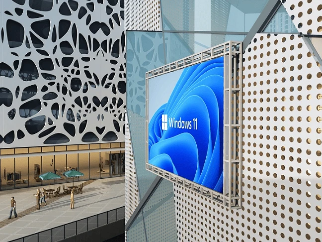 28kg weight 110mm thickness aluminum led cabinet