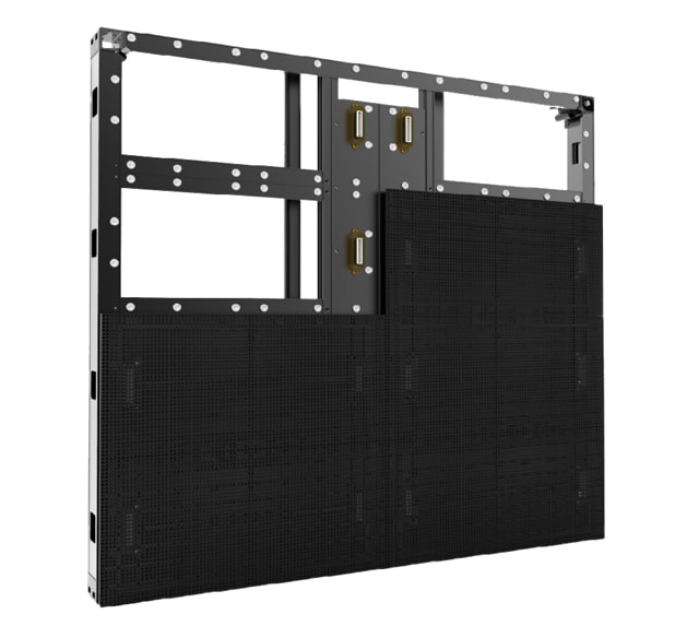 Lightweight 23.5kg aluminum LED screen panel 1000x1000mm and 1000x500mm sizes
