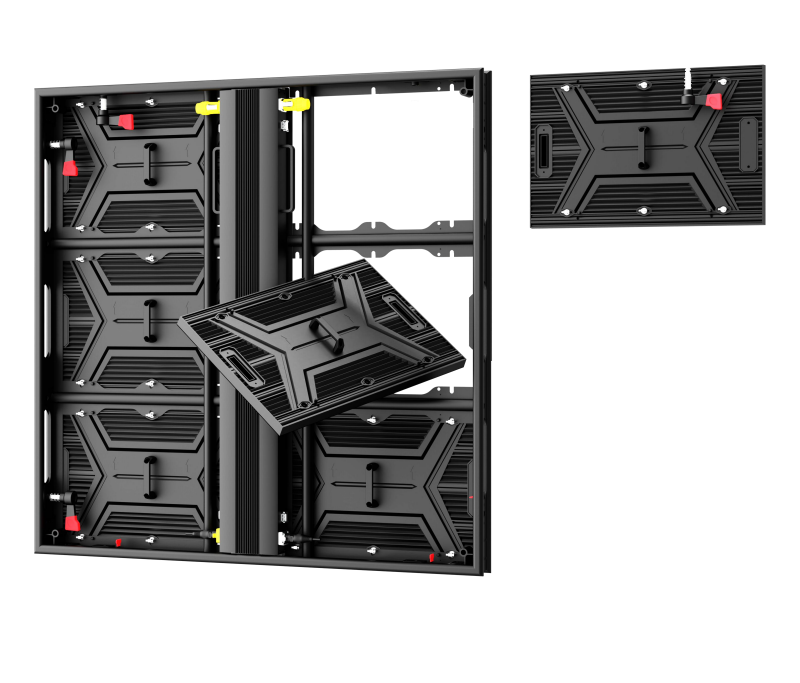 P8 P10 outdoor LED display module with high contrast and wide viewing angle