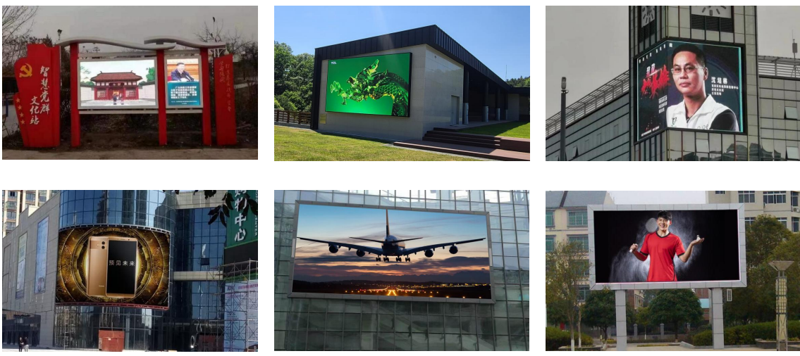 Steel structure frame for outdoor fixed installation LED display board