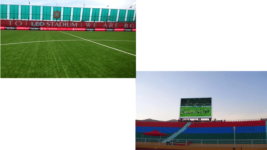 Swivel LED perimeter safety door cabinet rotating horizontally for stadium emergency access