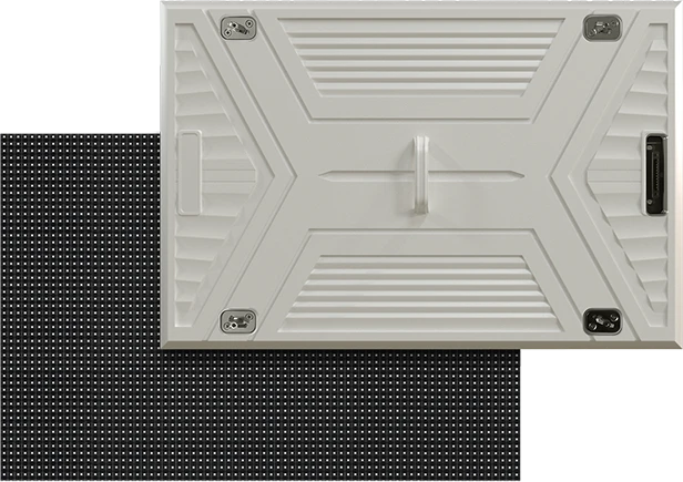 Ultra-Lightweight Die-cast Aluminum LED Display Cabinet 23kg per Sqm