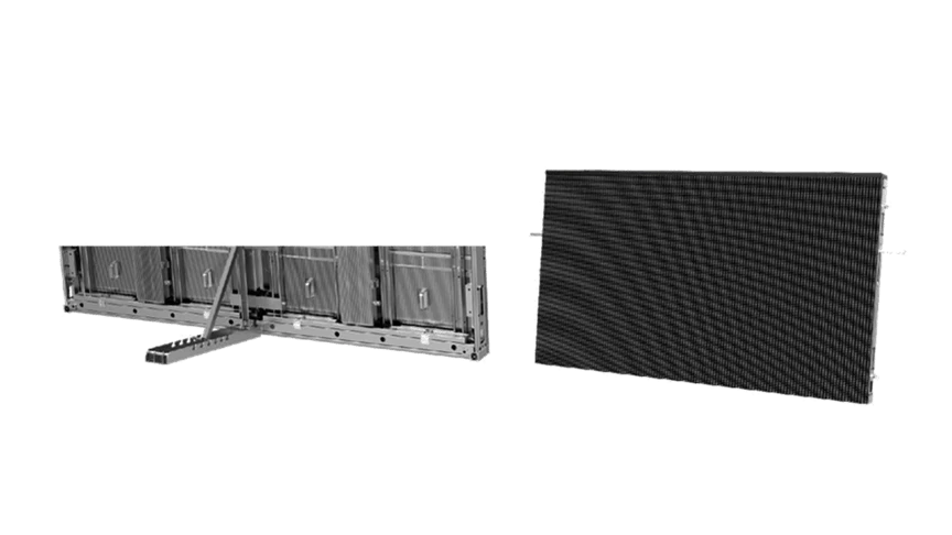 Ultra Thin Aluminum Cabinet Outdoor Stadium Perimeter LED Display 1600mmx900mm LED Perimeter Board Video Wall